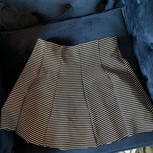 SALE Flare stripe skater skirt